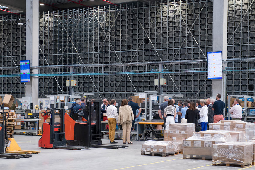 Inauguration du Centre de Distribution de joints toriques et bagues BS Hutchinson à Château-Gontier 